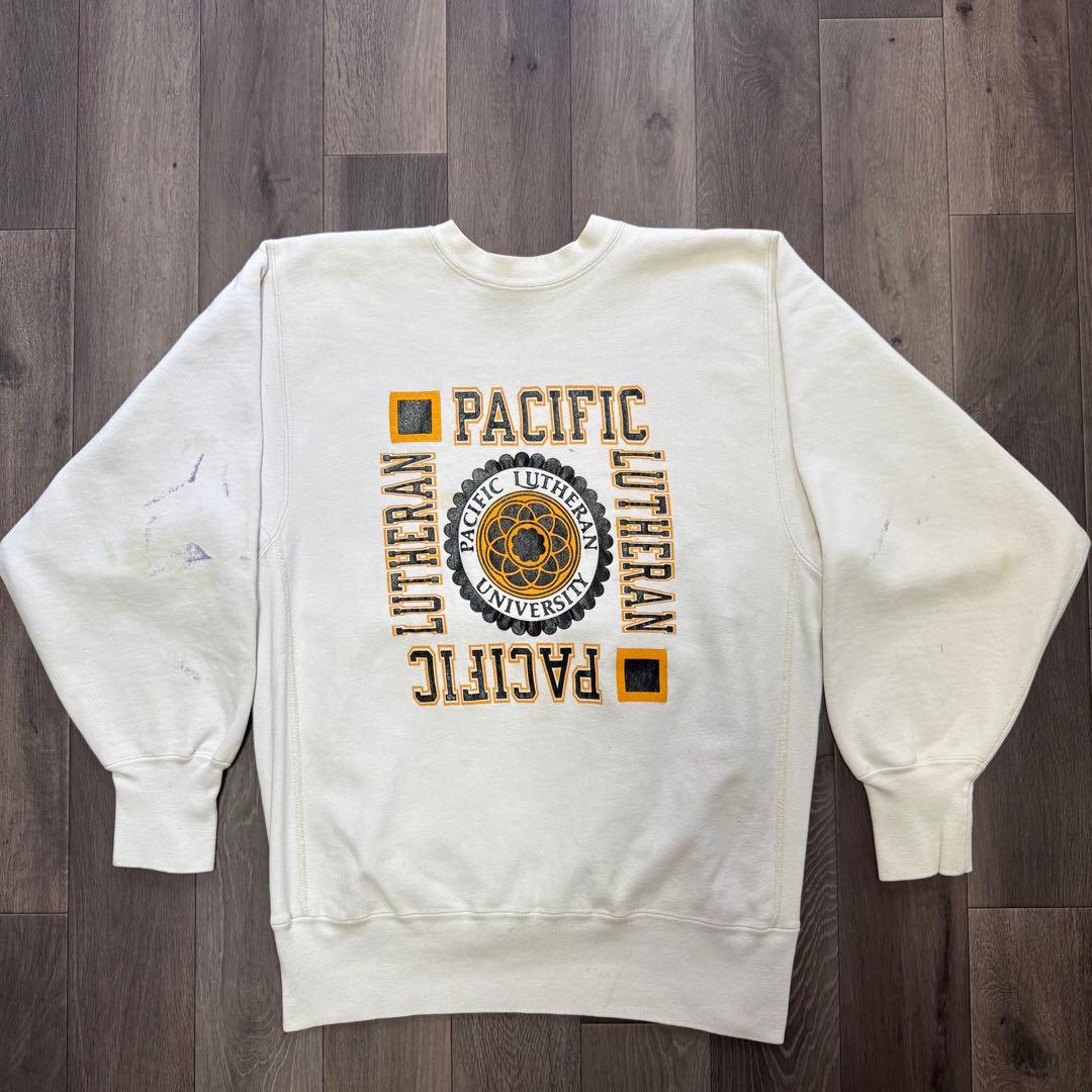 90s USA製 champion リバースウィーブ ルーザラン大学 ホワイト 90s USA製 champion リバースウィーブ ルーザラン大学 ホワイト