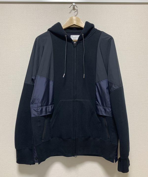 どうぞ sacai フーディー タグあり aWrlN-m18102207462 サカイ 21AWドッキングパーカー ブランド