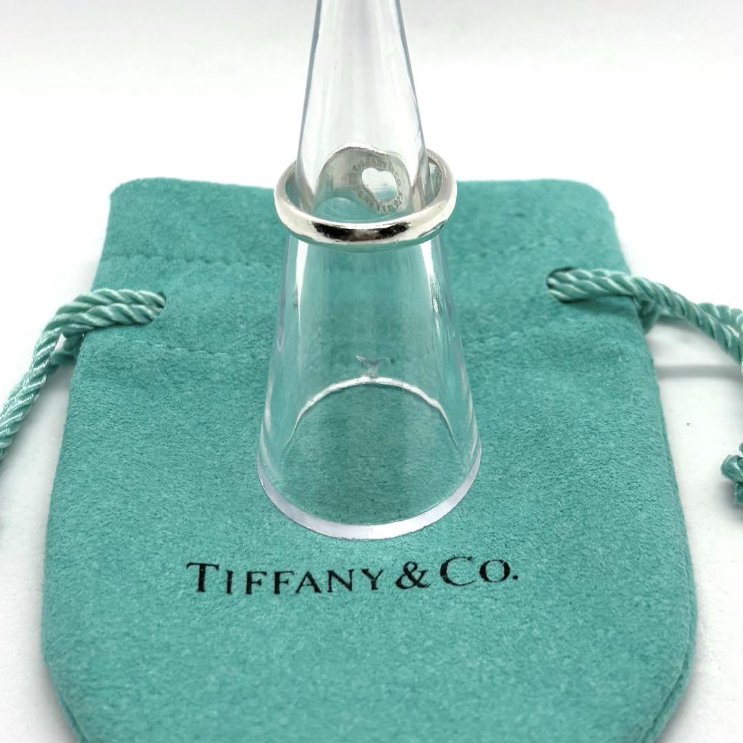 TIFFANY&CO. オープンハートリング　9号 エルサプレッティ　シルバー