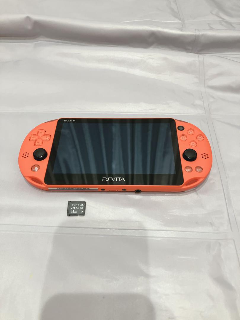 ジャンク品 PlayStation®Vita PCH-2000  ネオンオレンジ 美品 PlayStation Vita 本体 PCH-2000 ネオン・オレンジ - メルカリ