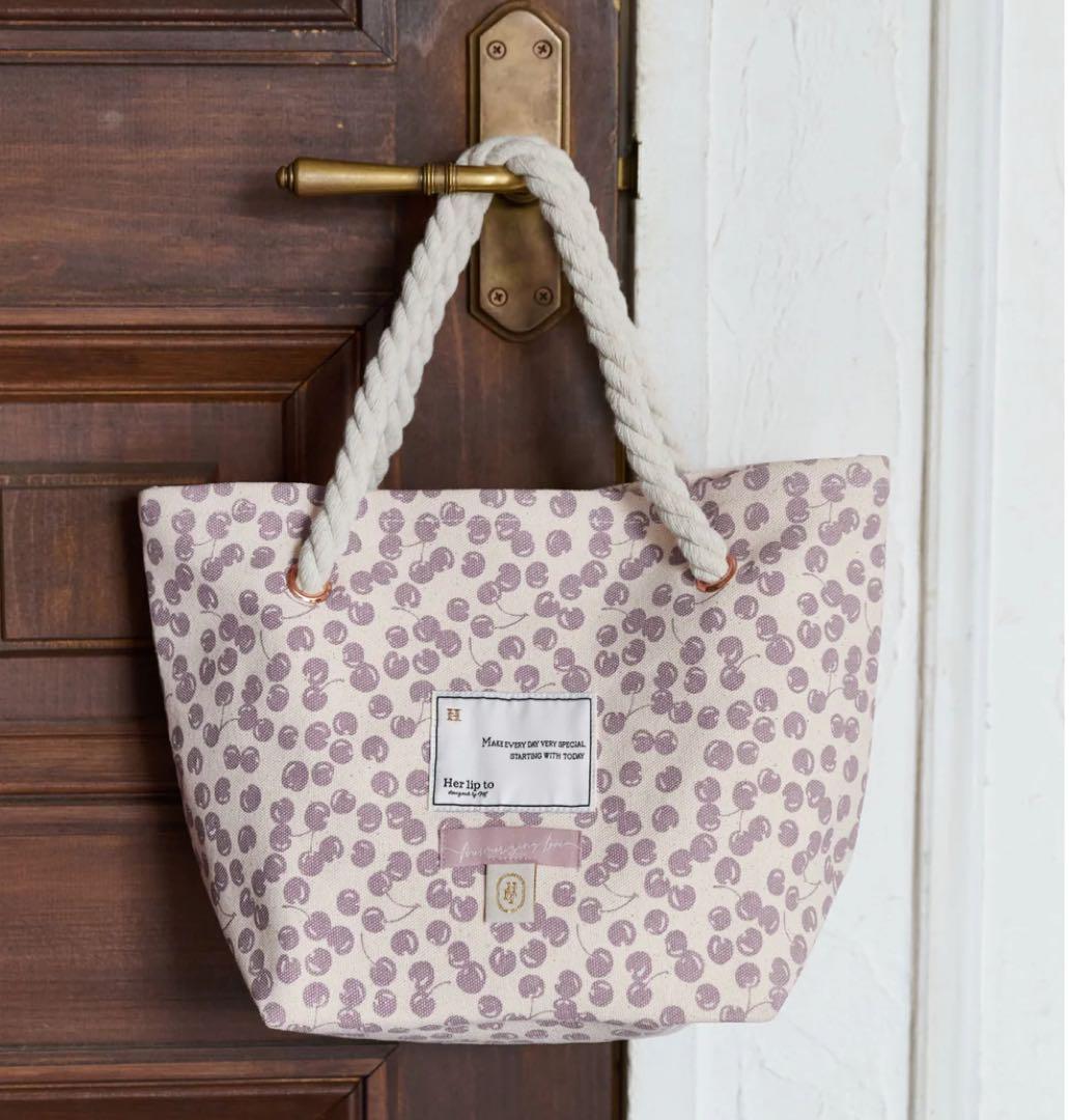 Herlipto チェリートート 新品
