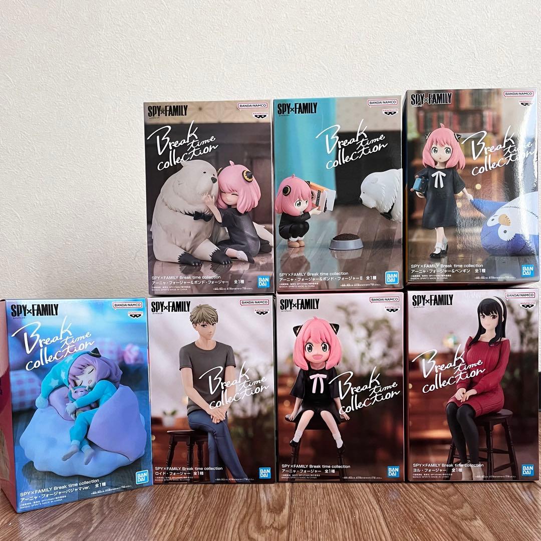 SPY×FAMILY フィギュア 8体セットBANDAI