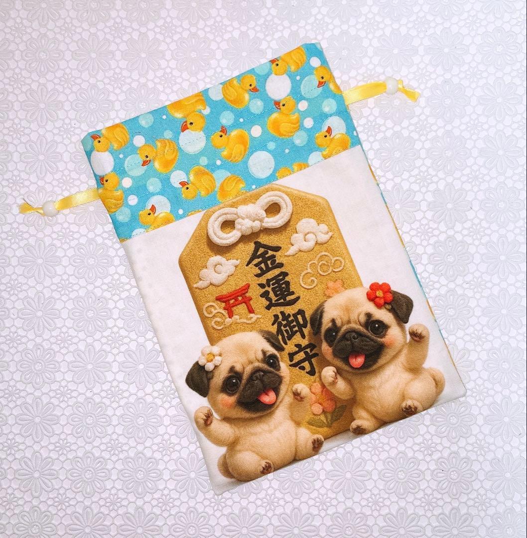 保冷ポーチ＆ポーチ＆巾着♡レディ＆わんこ