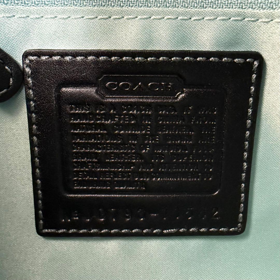 美品♡COACH コーチ ターンロック レザー フラップ ショルダーバッグ