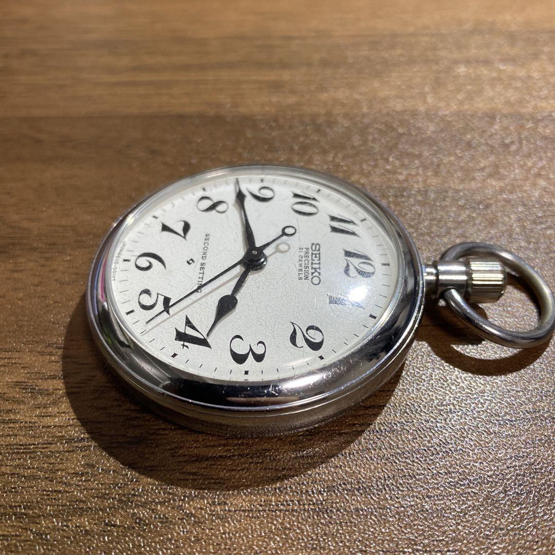 セイコー 懐中時計　時計　SEIKO レトロ　アンティーク　国鉄　鉄道