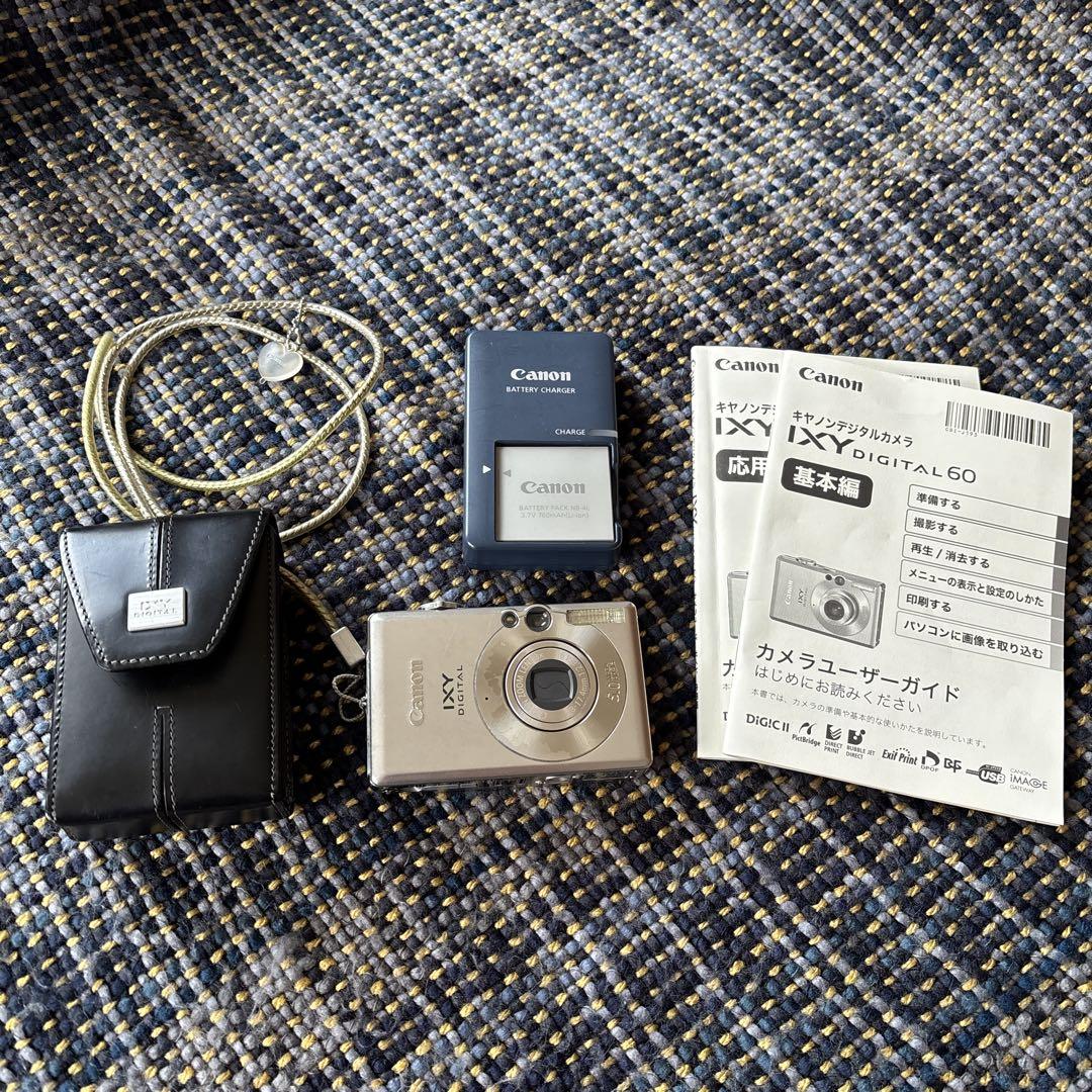 Canon IXY Digital 60 キャノン PC1158 IXY DIGITAL 60 - キヤノンカメラミュージアム