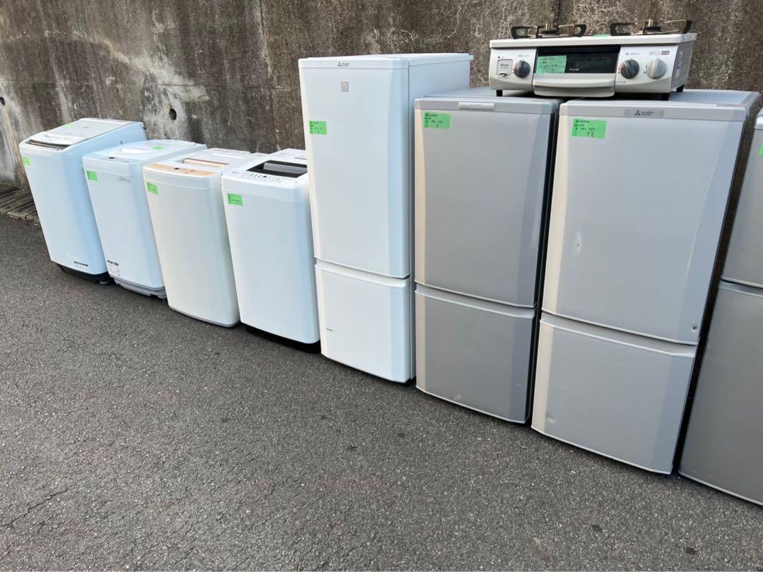 【たのメル便対応 洗濯機】お任せ4点セット 一人暮らし用 たのメル便対応】お任せ4点セット 一人暮らし用 冷蔵庫