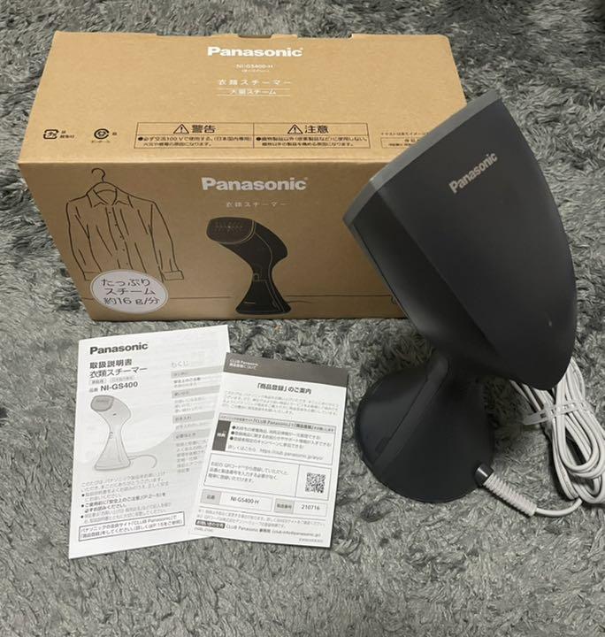 Panasonic 衣類スチーマー NI-GS400