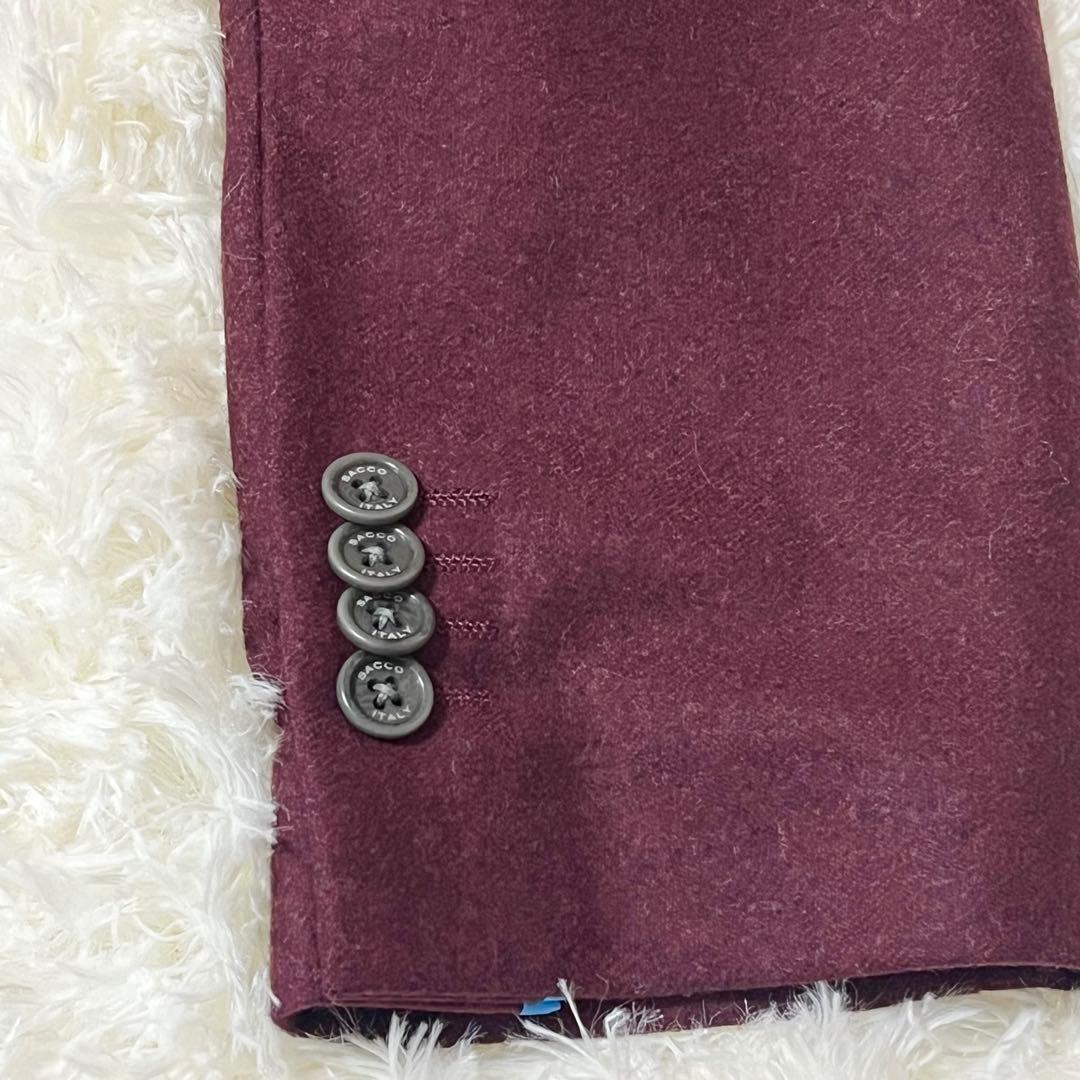 SACCO ザッコ テーラードジャケット　カラーポップサック 48サイズ　ウール