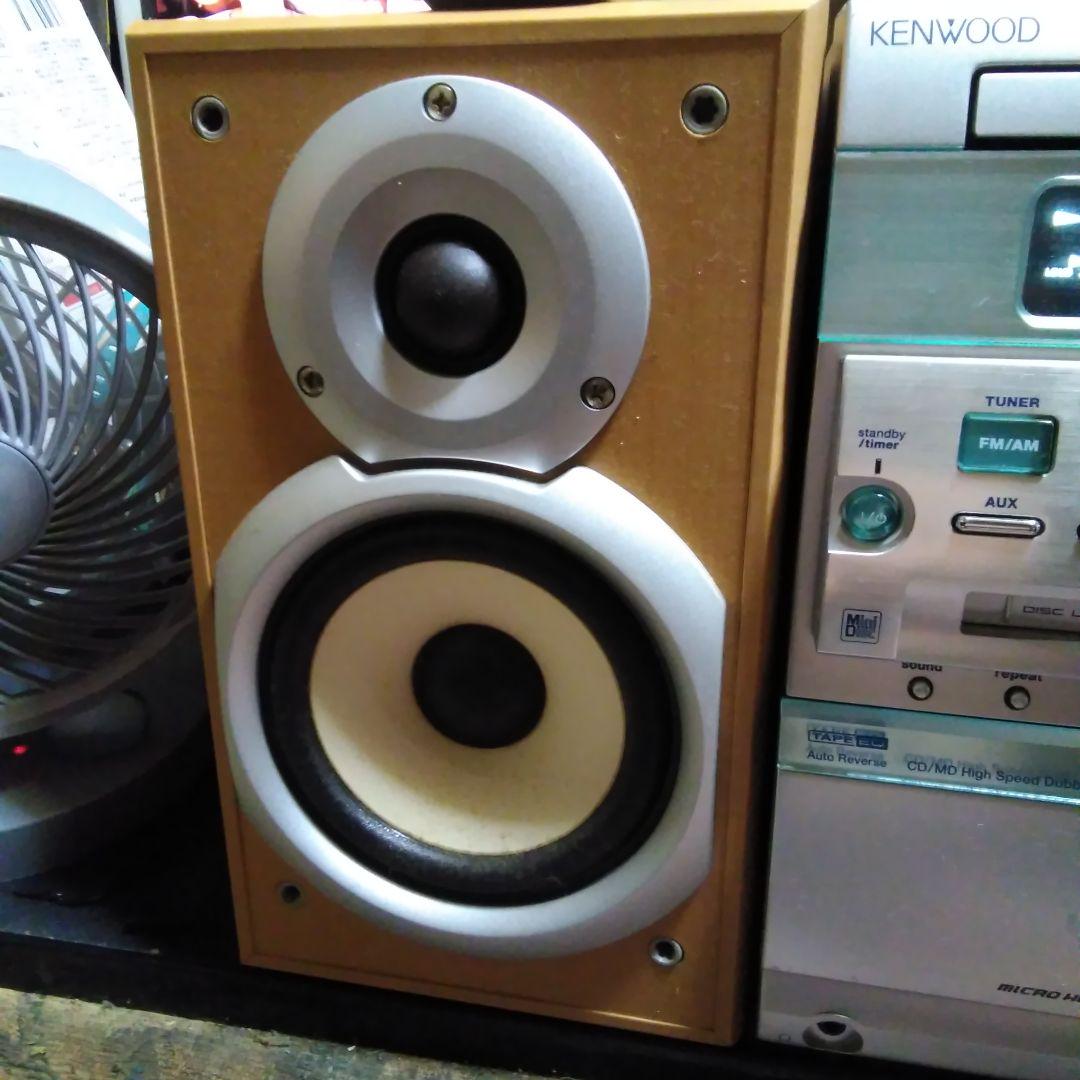 ▲ケンウッド❗高音質1ビットデュアルDA 搭載CD ,MD ,カセットコンポ！