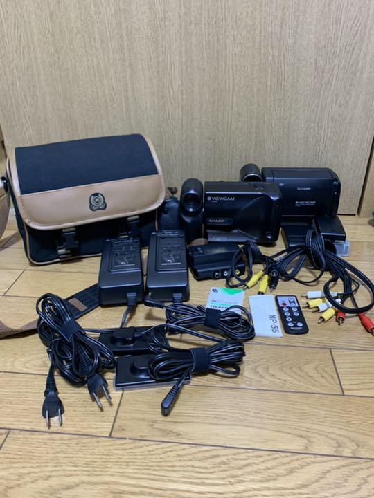 8ミリビデオカメラSHARP VL-EL12 VL-EL10