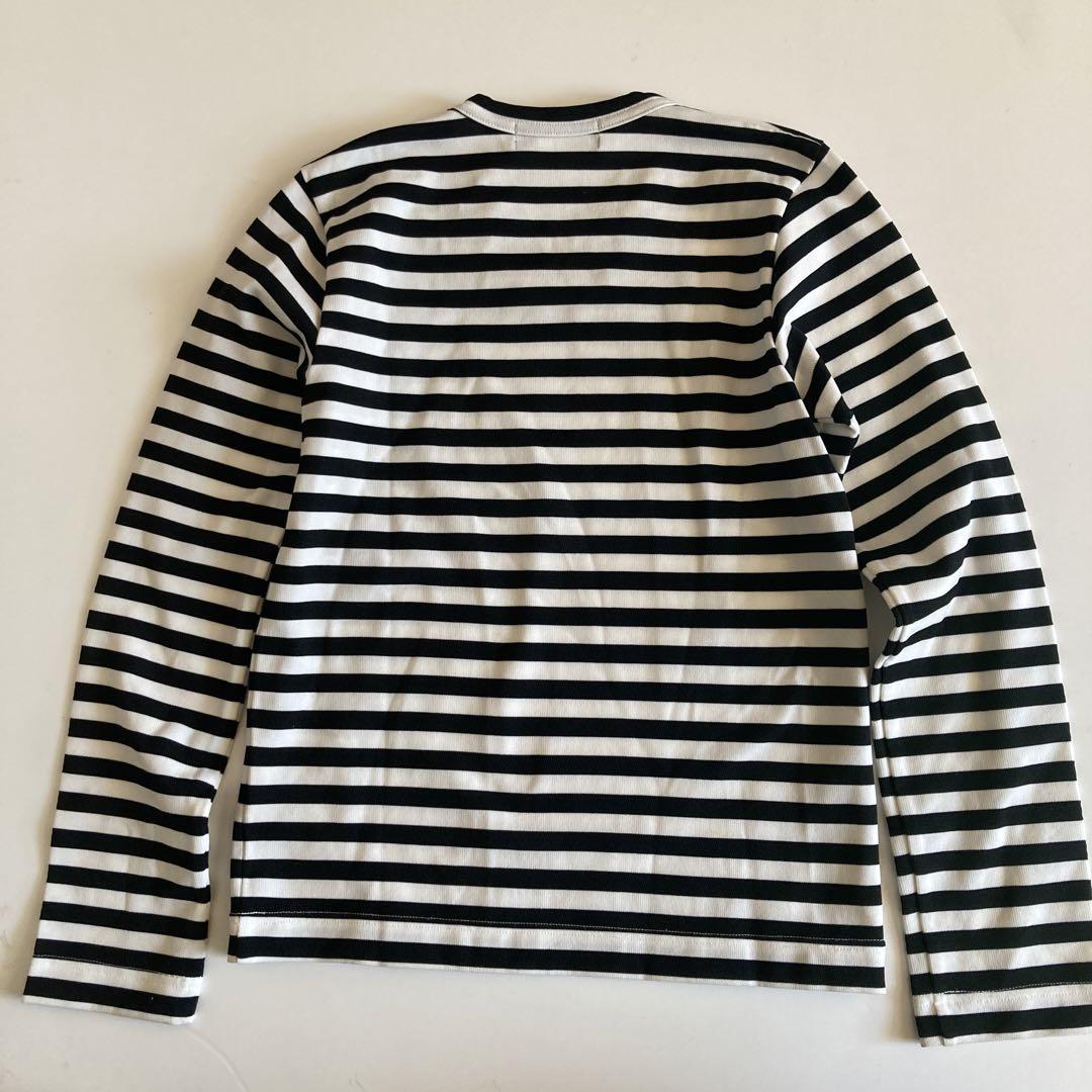 トップス BLACK comme des garcons 08 border