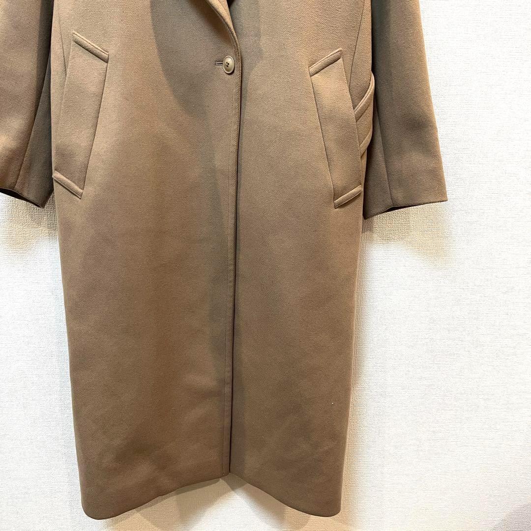 お値下げ！美品ユナイテッドアローズ　B &Y メルトンスタンドカラーベルトコート B&Y UNITED ARROWS メルトンスタンドカラーベルトコート 定価5万