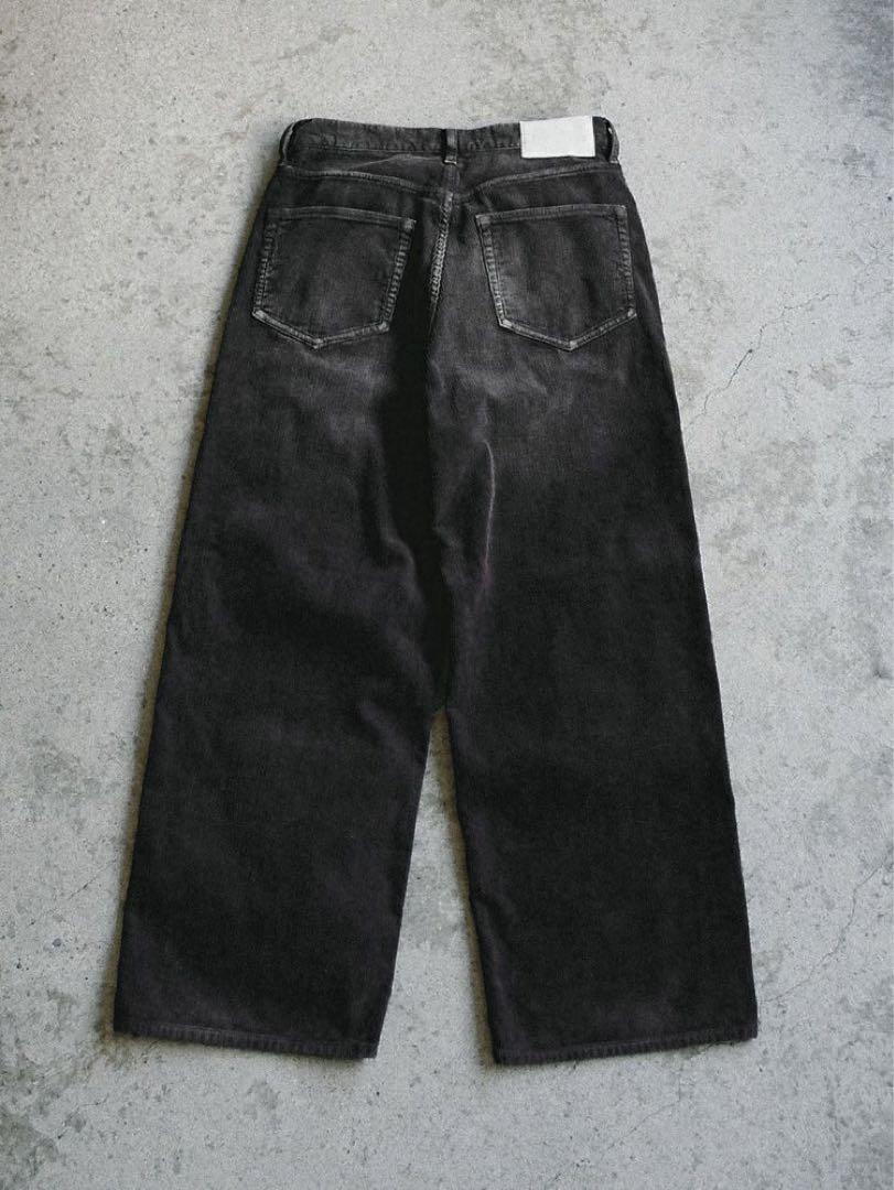 【美品】LIDNM SUNBURN AGED CORDUROY PANTS M