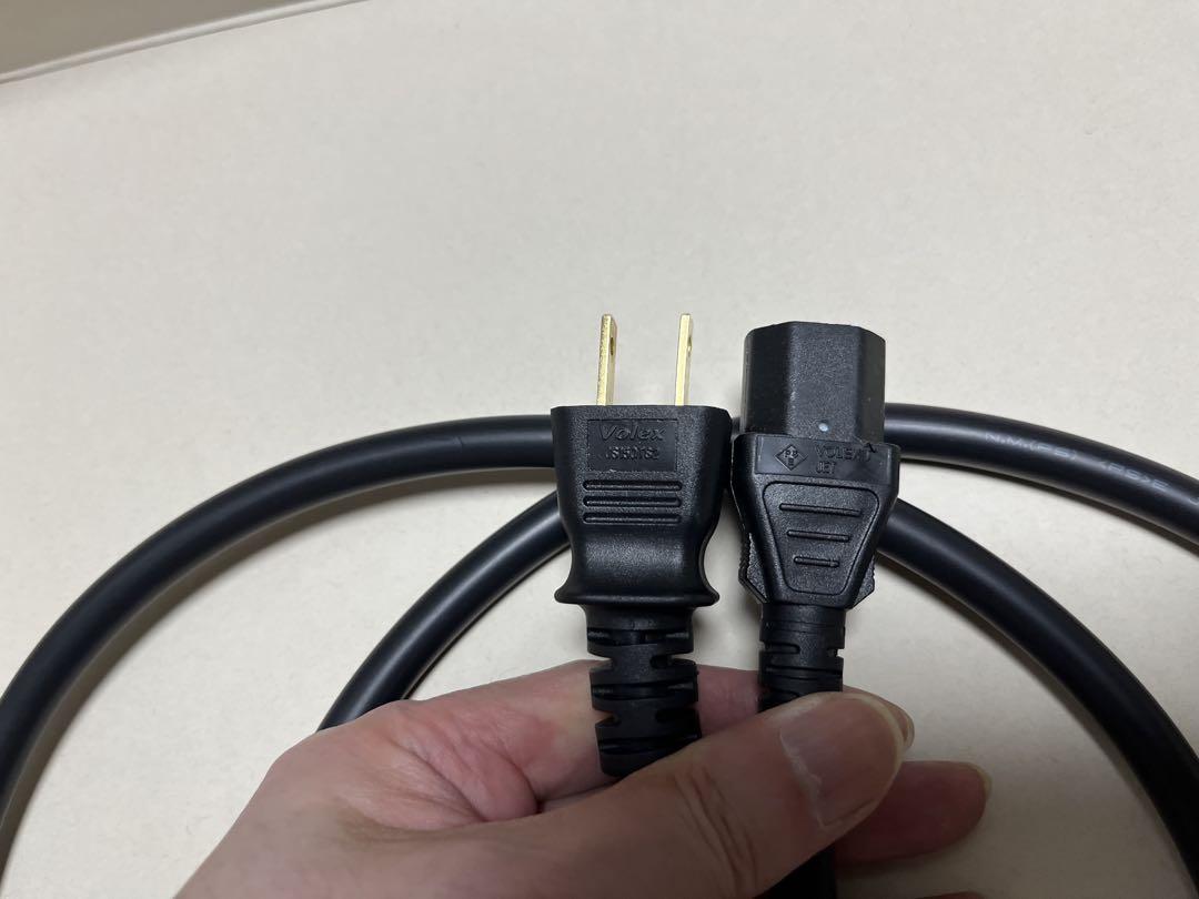 オーディオ用　電源ケーブル③
