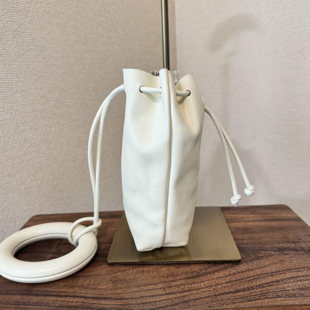 美品！！】JIL SANDER ジルサンダー リングハンドル ドロー