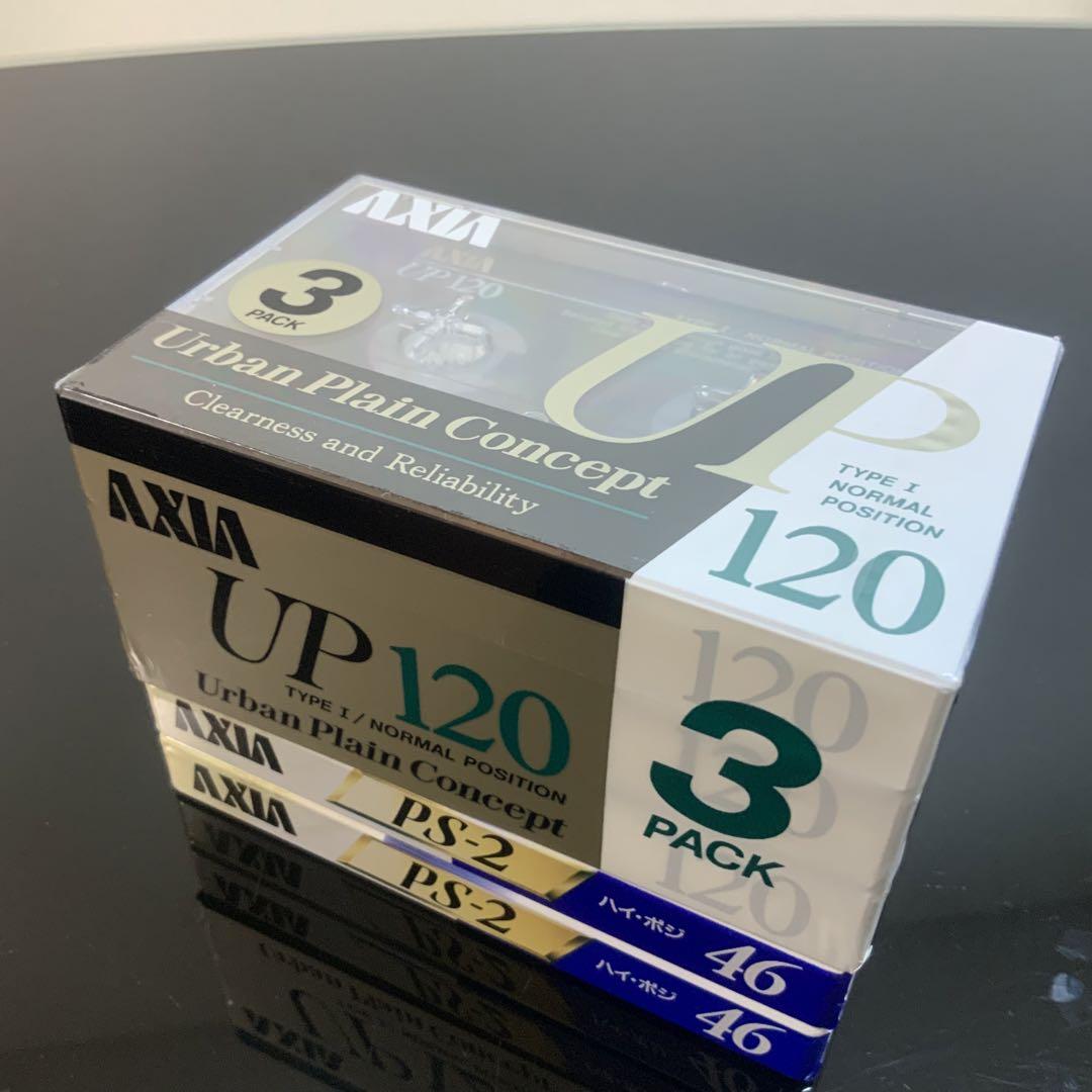 AXIA PS-2 46 2本 & UP 120 カセットテープ 5本セット 5,442円