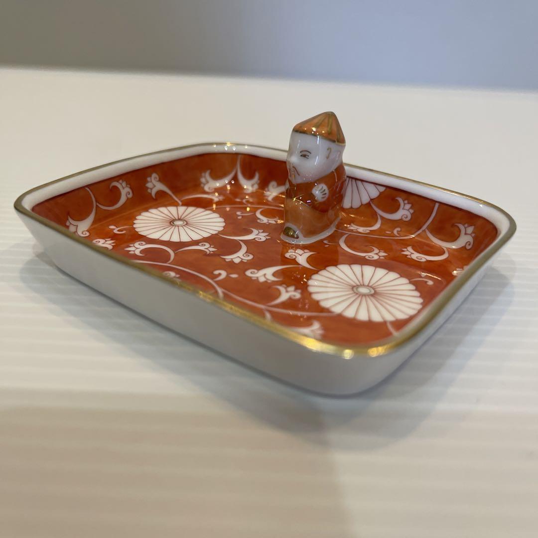 ヘレンド シノワズリ（中国趣味） 赤地菊 CHRY 03371-0-21