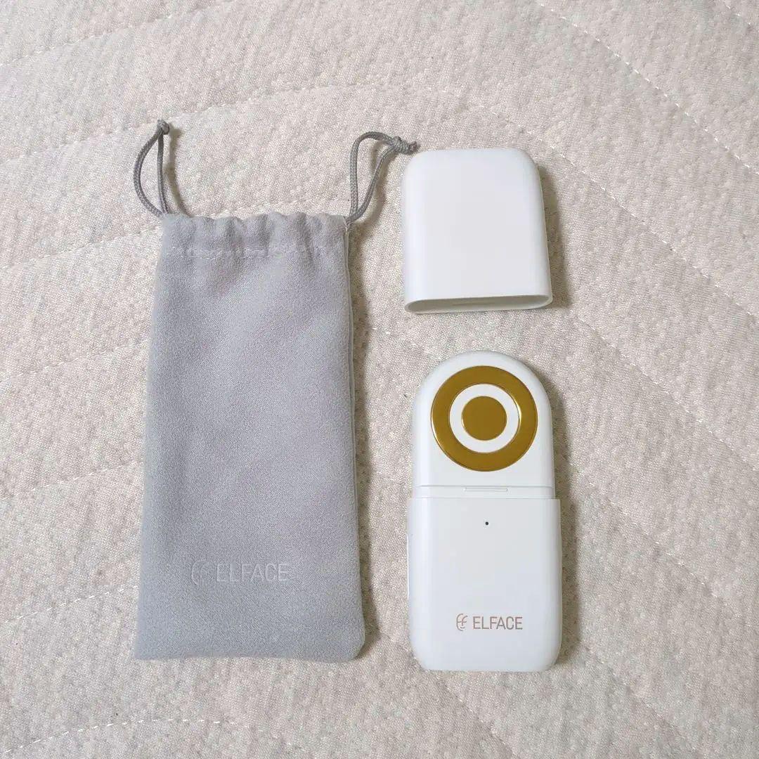 ELFACE 美顔器 ホワイト　美品 　ジェル不要