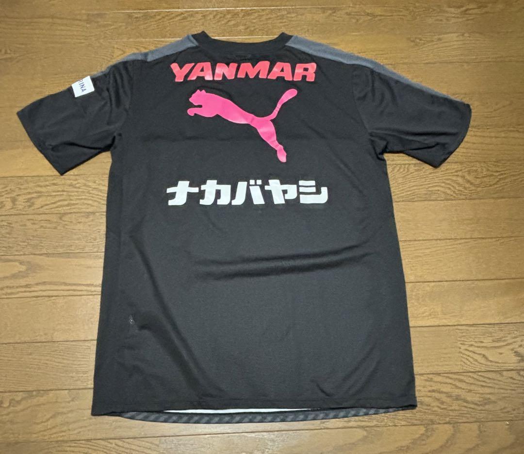 Cerezo Osaka Puma XL シャツ グレー/黒 PUMA プーマ メンズ サッカー/フットサル ライセンスシャツ