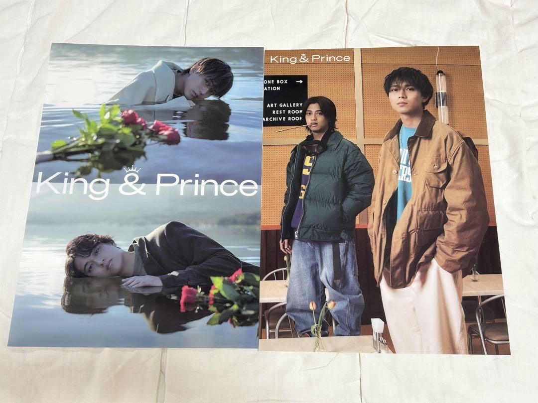 King&Prince⭐︎ポスター King & Prince POP-UP STORE 2024 Re:ERA メタリックポスター