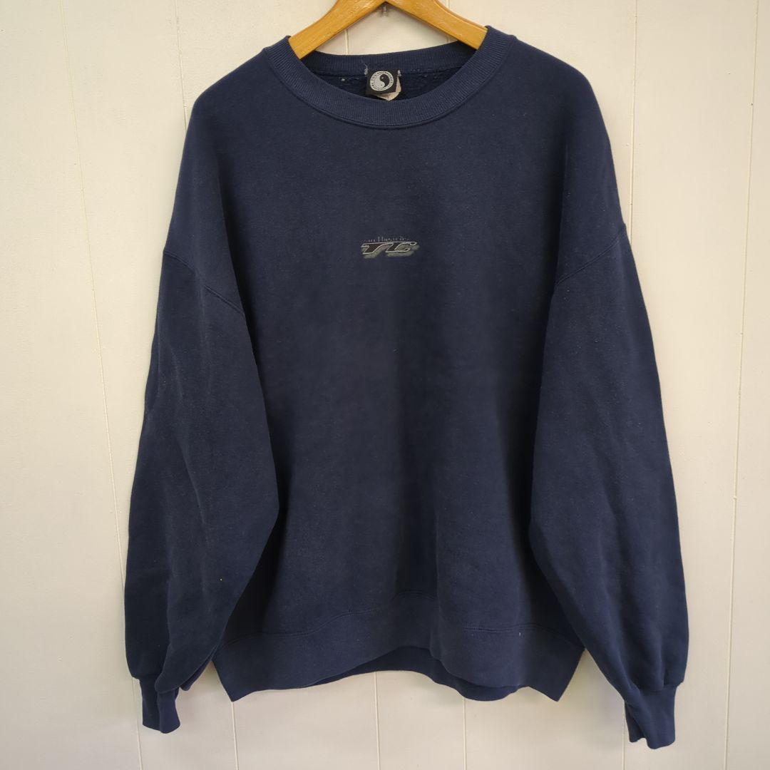 90s T＆C surf boards sweatshirt navy