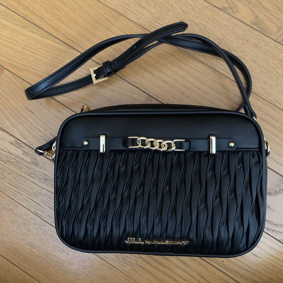 日本公式 JILL BY JILLSTUART パフィーポシェット ブラック バッグ