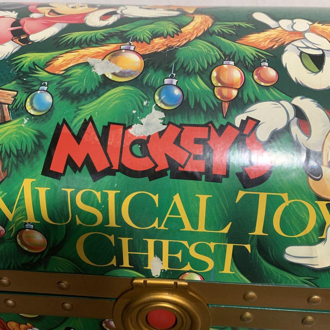 アンティーク雑貨 Mickey's Musical Toy Chest