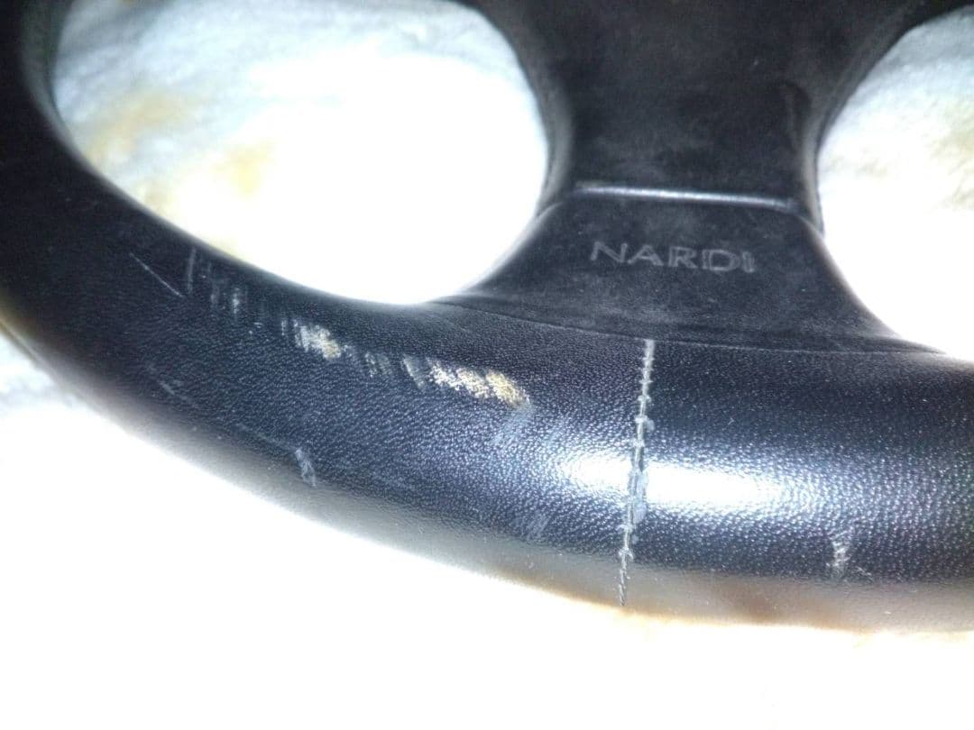 イタリア製 ブラック ステアリングホイール イタリア製 ブラック ステアリングホイール