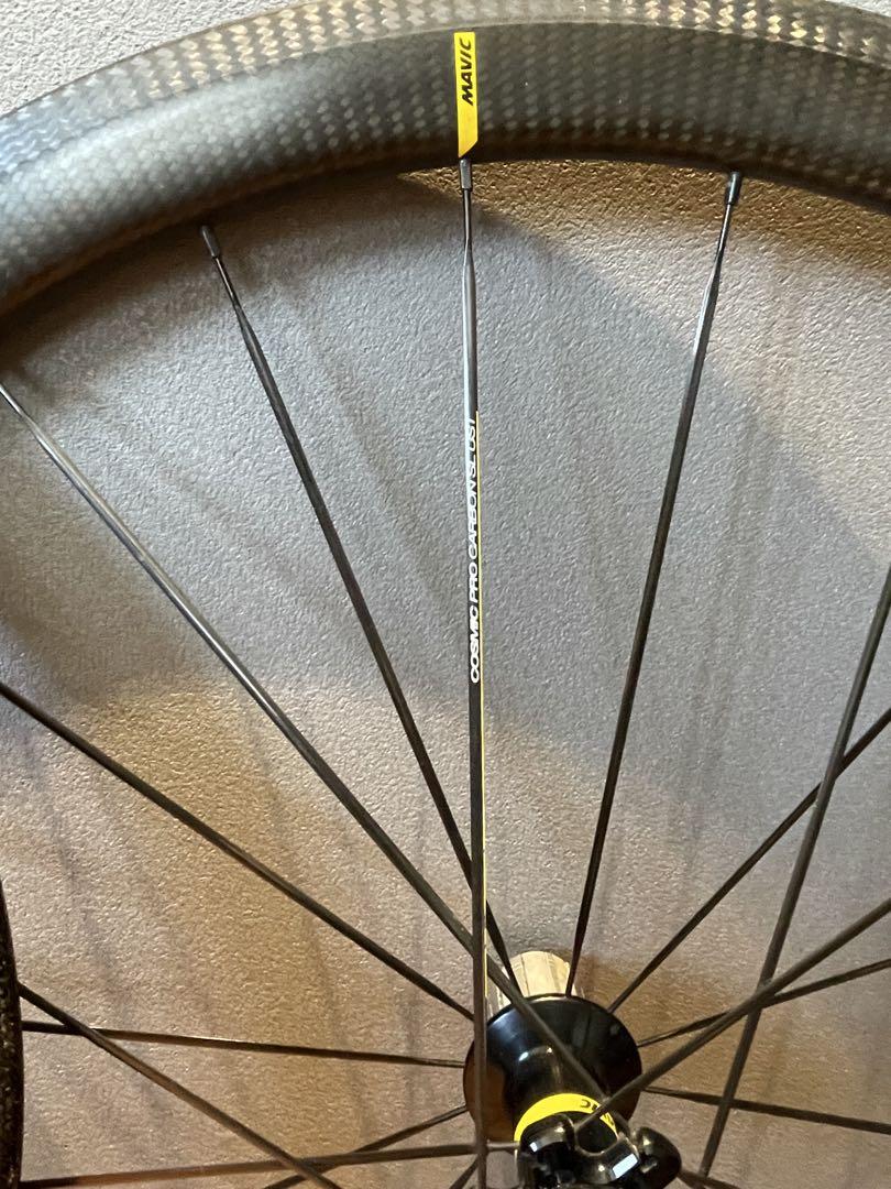 Mavic Cosmic Pro Carbon SL UST ベアリング交換済み