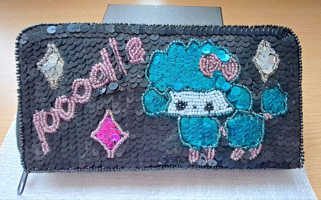 SWIMMER プードル刺繍 長財布