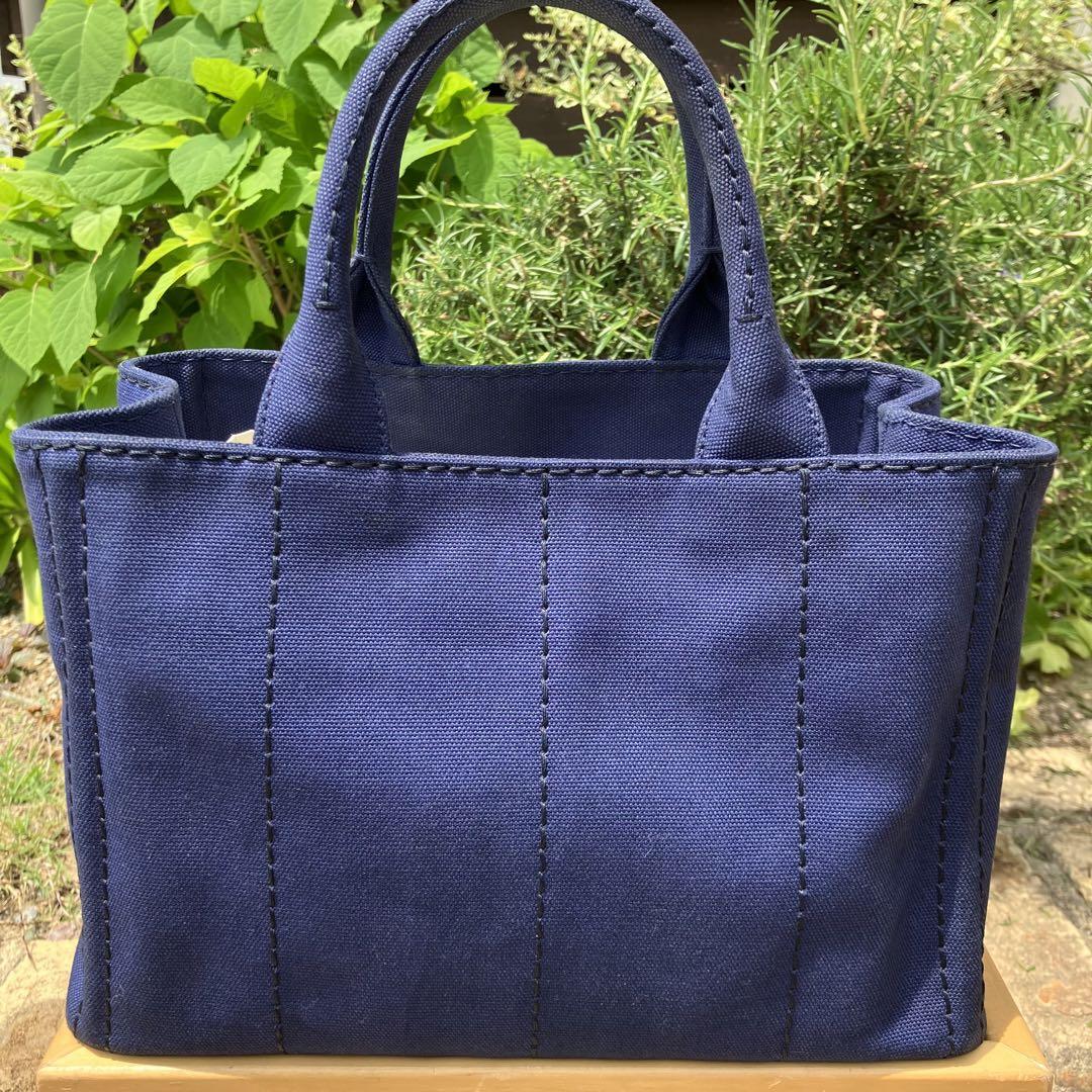 ✨極美品✨PRADA カナパ S ストライプ 2way ショルダーバッグ