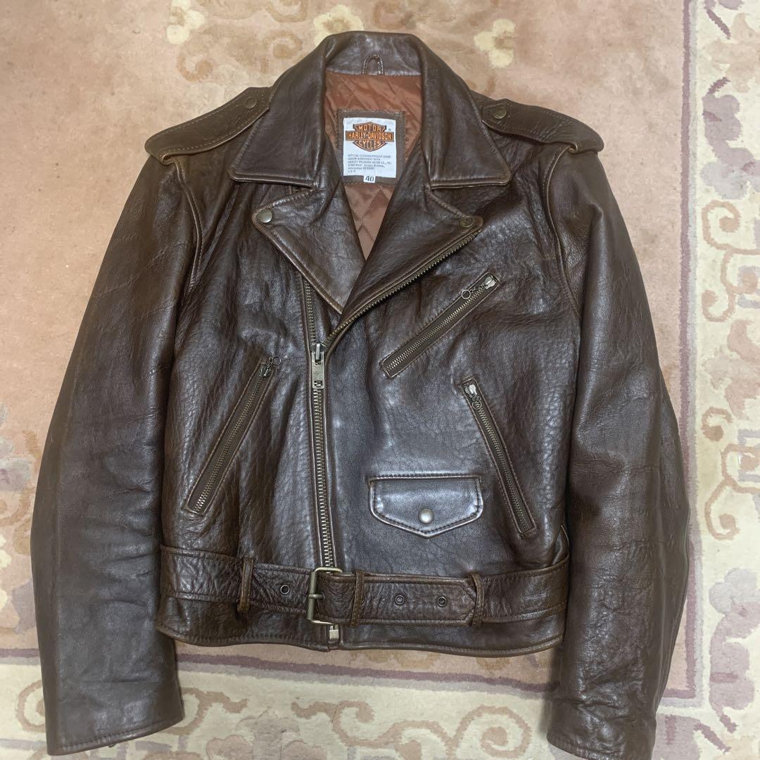 Harley Davidson ヴィンテージ本革 レザージャケット