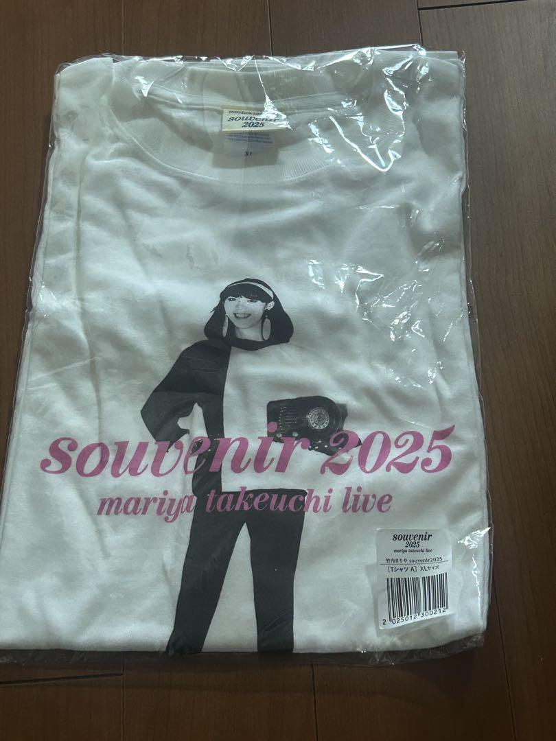 超レアサイズ❣️竹内まりや souvenir 2025 Tシャツ ＸＬサイズ❣️