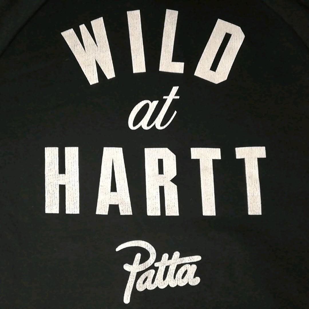 限定コラボ バックプリント スウェットプルオーバー wI698-m18147809611 カーハート×PATTA 爆買い定番