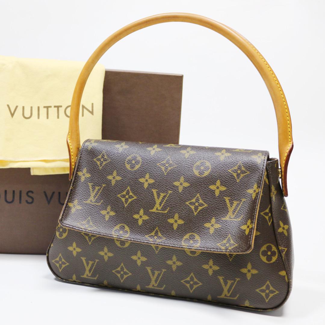 ルイヴィトン LOUISVUITTON ハンドバッグ ミニルーピング モノグラム