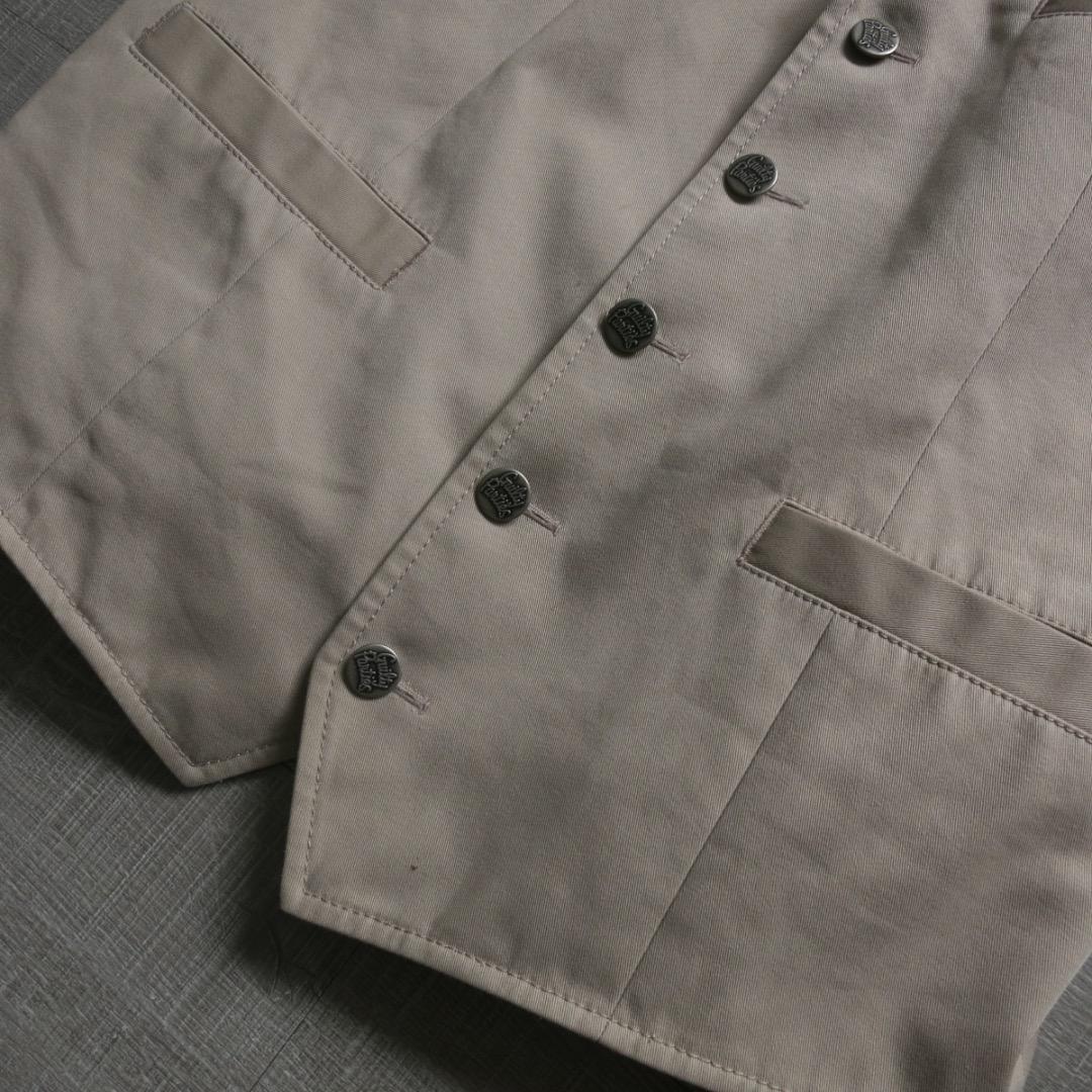 WACKO MARIA ワコマリア ベスト コットンツイル 胸ロゴ 刺繍