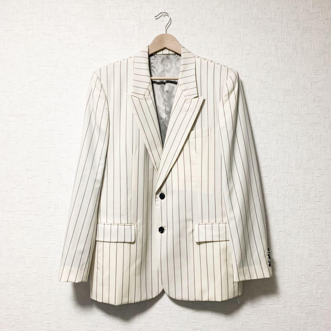 【訳あり品!?】LITTLE BIG 20SS ストライプ テーラードジャケット_画像1