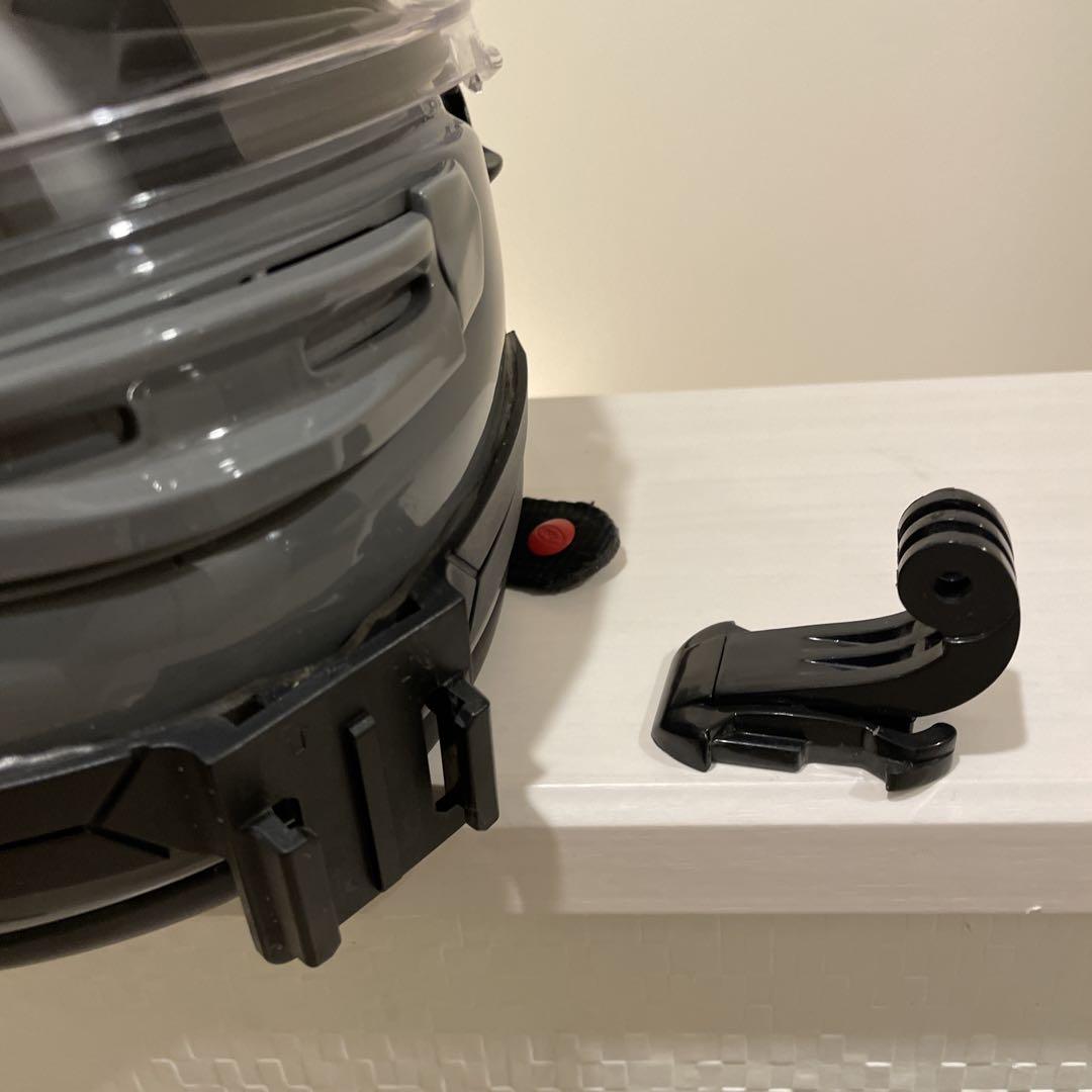 Arai アストロGX 57-58cm L モダングレー GoProマウント付き
