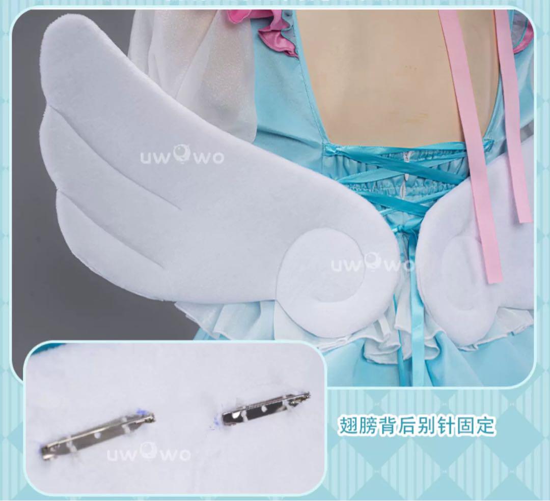 新品　uwowo 初音ミク　ユニコーンミク　夢かわプリンセス　コスプレ衣装