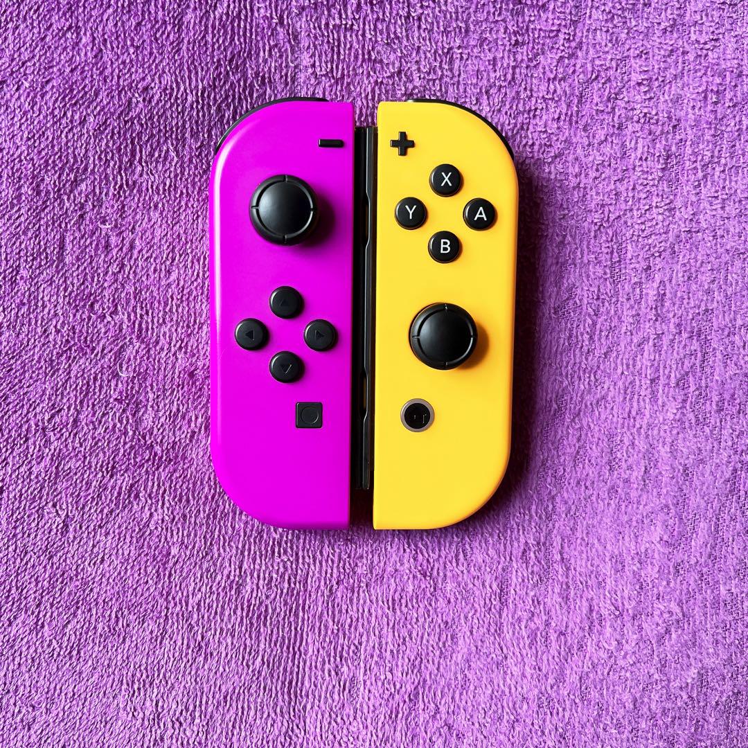 Nintendo switch 本体　ジョイコン純正　パープル/オレンジ Joy-Con(L) ネオンパープル/(R) ネオンオレンジ | My Nintendo