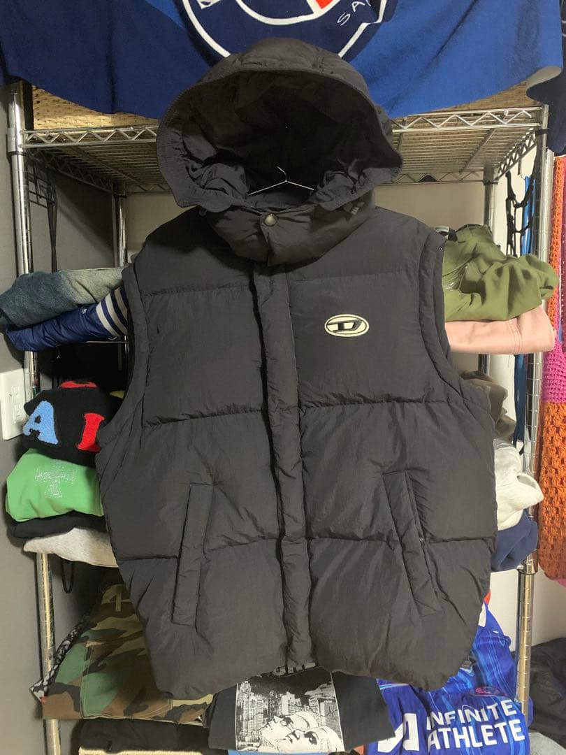 DIESEL ダウン ベスト