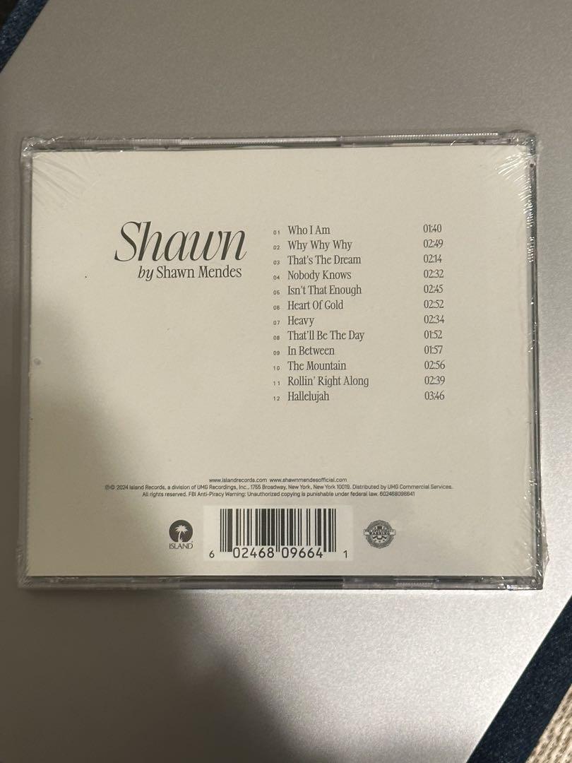 Shawn Mendes アルバム「Shawn」CDサインカード封入