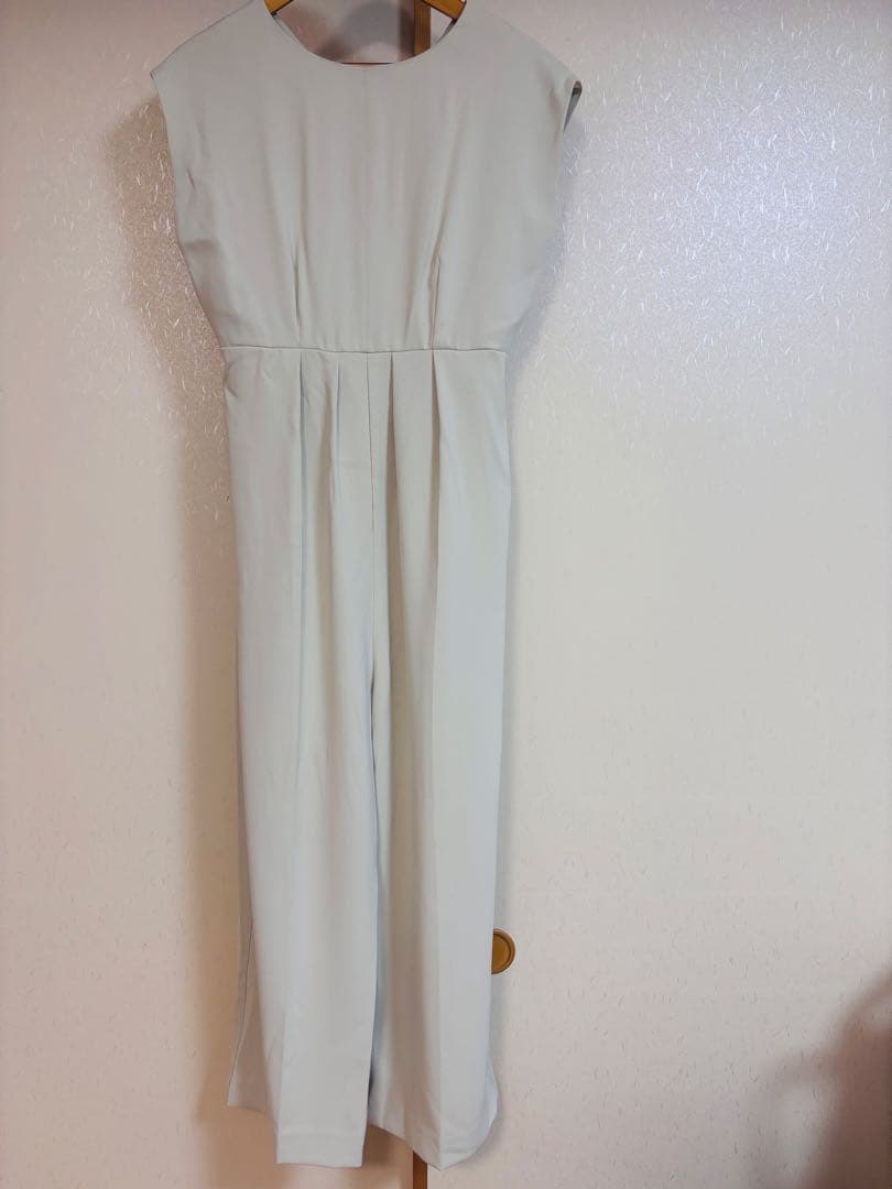 未使用近　フレアスリーブ ジャケット ＆ オールインワン２点　LL