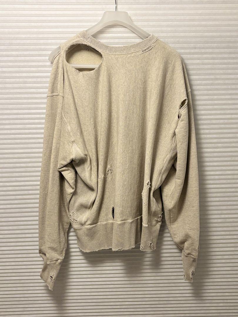 ANCELLM CRASH SWEAT SHIRT サイズ2 正規品