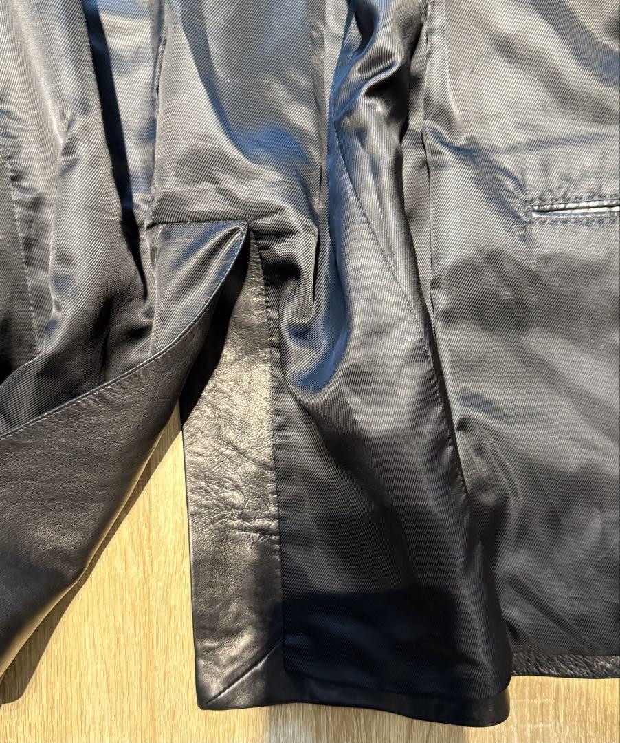 GUCCI TOM FORD グッチ トムフォード期 レザーテーラードジャケット