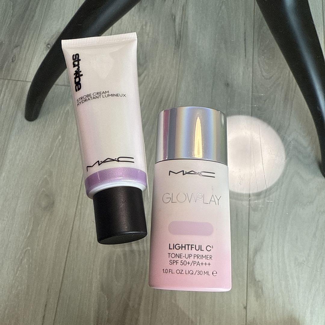 いいスタイル MAC グロープレイ & ストローブクリーム 化粧下地