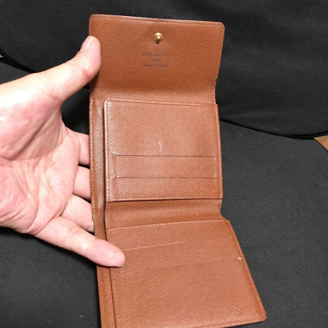 美品 モノグラム Wホック折財布④ a41dB-m18160610181 正規品 超激安好評