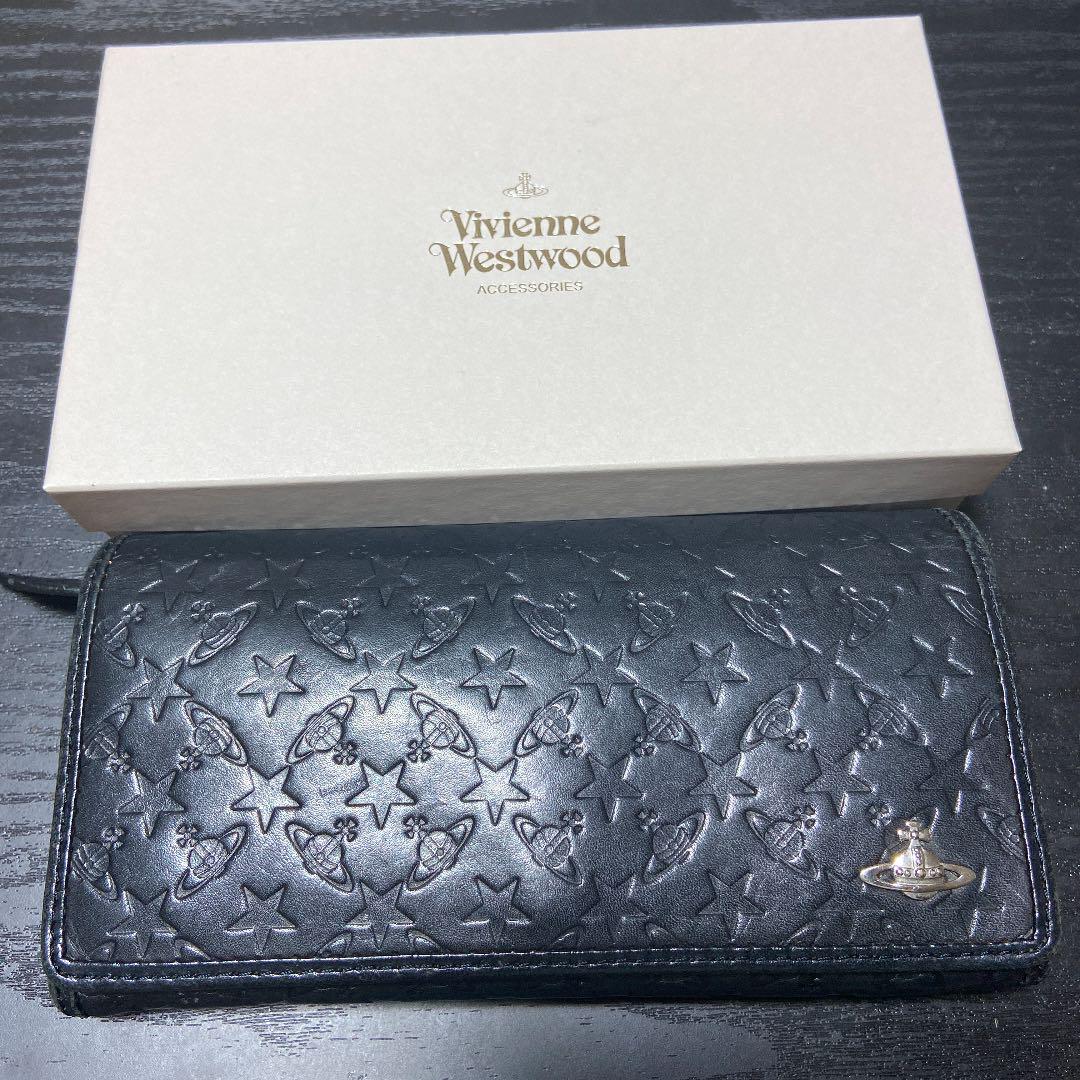vivienne westwood 型押し　長財布