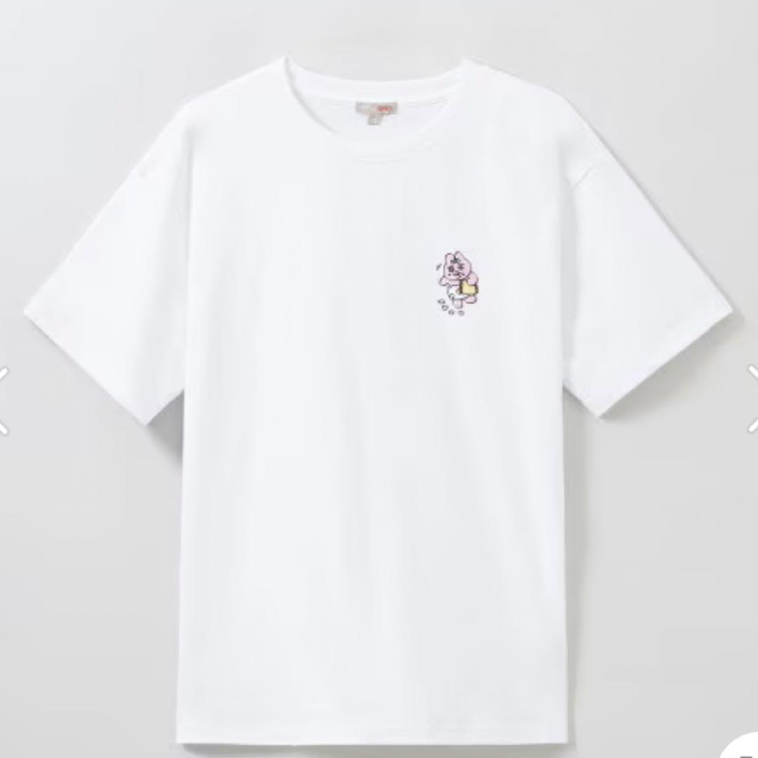 最安価格 L Tシャツ 可哀想におぱんちゅうさぎ 韓国限定 男女兼用 SPAO トップス